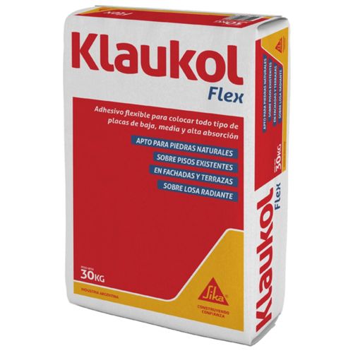 Adhesivo Klaukol Flex 30 Kg