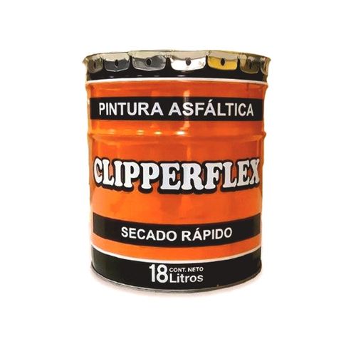 Pintura Asfáltica Clipperflex 18 Lt