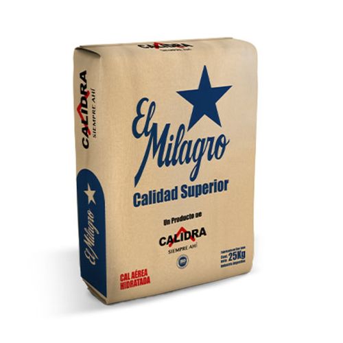 Cal Viva EL MILAGRO X 25 KG