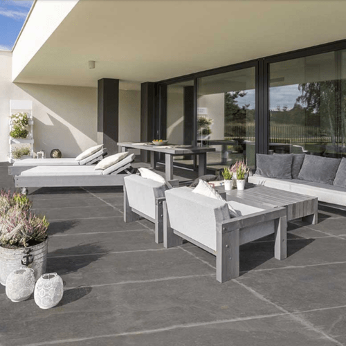 Porcelanato Cerro Negro Trafalgar Grafito 58x117