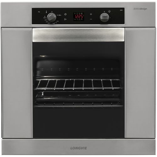 Horno a Gas Longvie Acero con Pogramador Digital Touch Acero H6900X