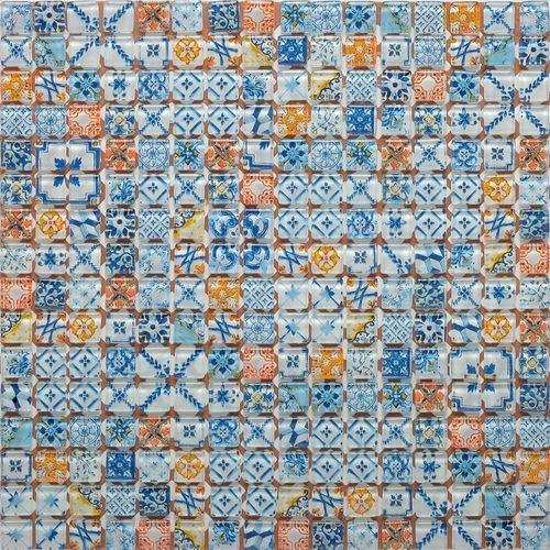 Malla Acuarela Portugal Azul 29.7x29.7