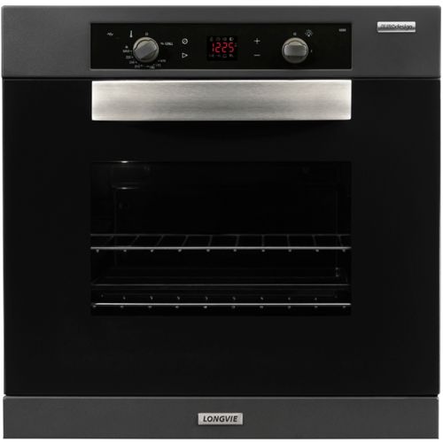 Horno a Gas Longvie Acero con Pogramador Digital Touch Grafito H6900G