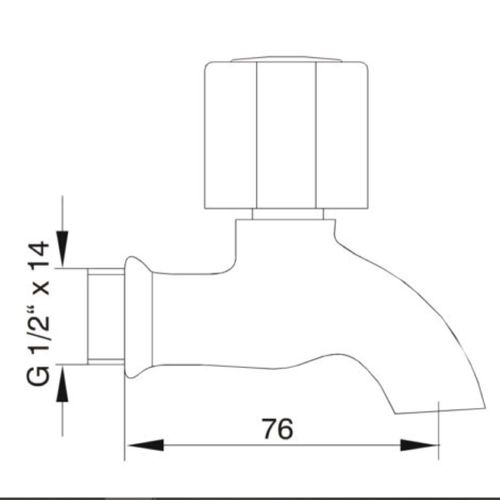 Canilla Combinada FV Allegro para Lavarropas para 13mm