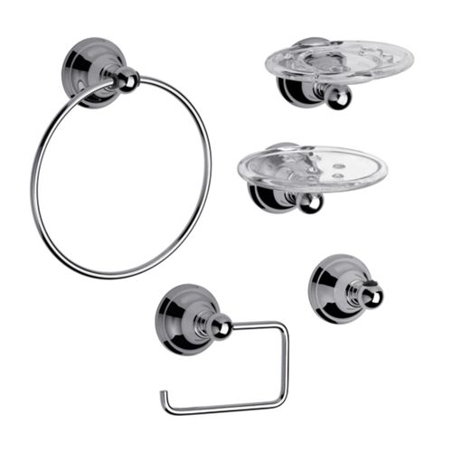 Set de Accesorios FV Newport para Baño 5 Piezas