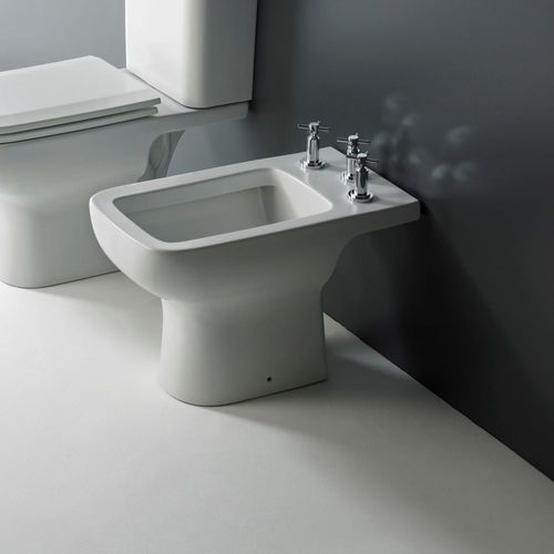 Bidet 3 Agujeros Ferrum Trento BEL3J Blanco