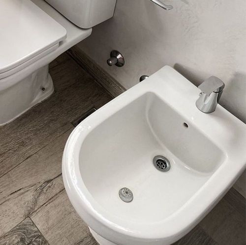 Bidet 1 Agujero Ferrum Veneto BTA1J Blanco