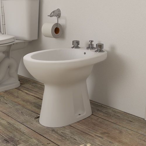 Bidet 3 Agujeros Ferrum Andina BEA3 Blanco