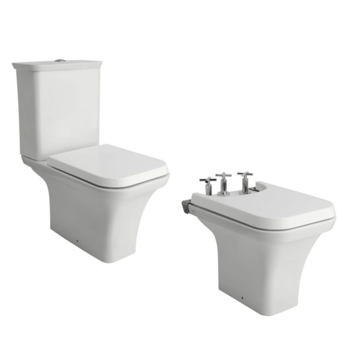 Juego de Baño Ferrum Milena 3 Piezas con Asiento