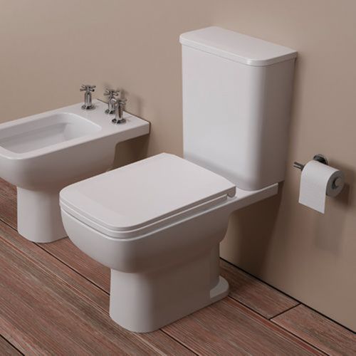 Juego de Baño Ferrum Trento 3 Piezas con Asiento