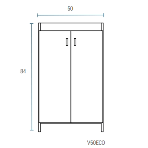 Vanitory Schneider Eco Wengue  50x84 V50ECO