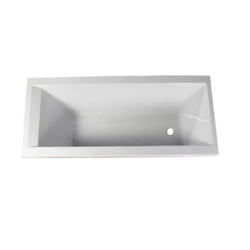 Bañera de Acrílico Bagnara 1.60 Recta Blanca