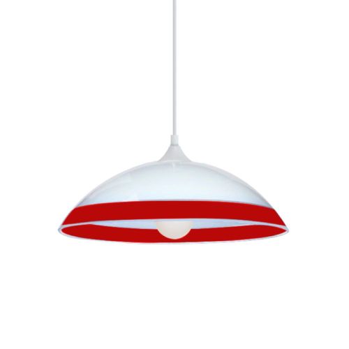 Colgante Tupaq 1 Luz Rojo 15018