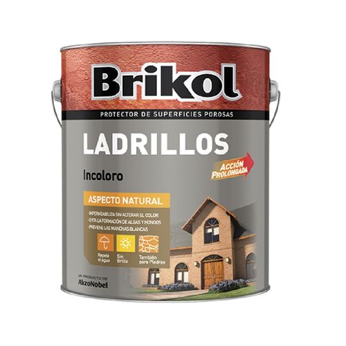 Impermeabilizante para Ladrillos Brikol Incoloro 4 lts