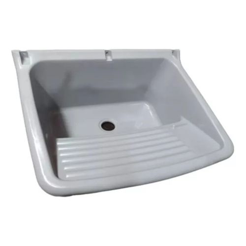 Pileta Lavadero Gris Plastica 15l Gris PI15G Duke