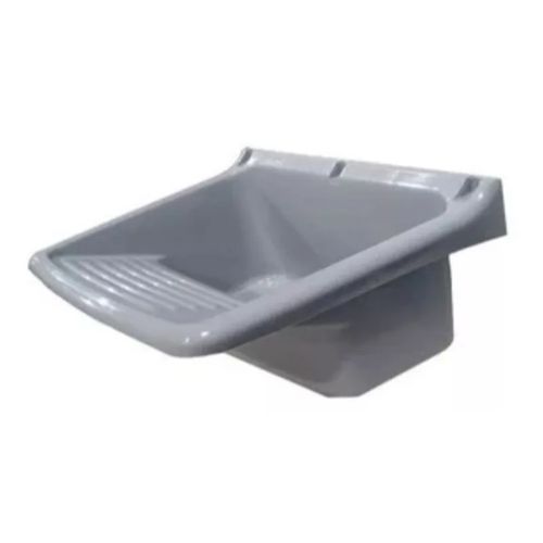 Pileta Lavadero Gris Plastica 15l Gris PI15G Duke