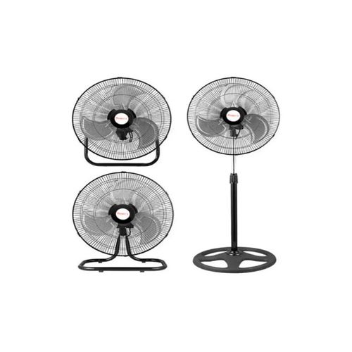 Ventilador Hamers 3 en 1  Metal 16" Negro