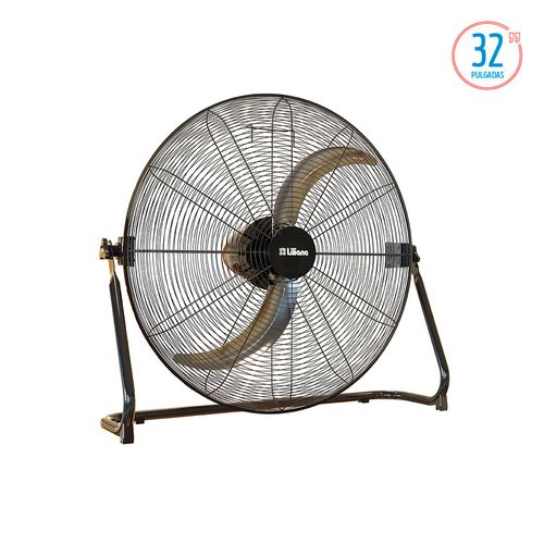 Ventilador de Pared Industrial Liliana 32" Negro 2 Aspas Metálicas VTI32