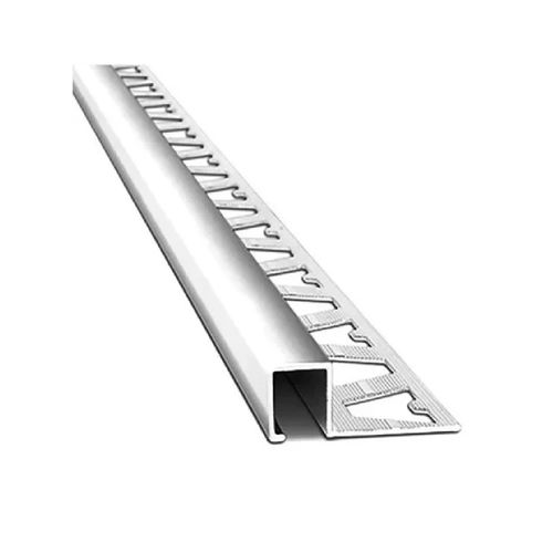 Guardacanto Atrim Quadra Aluminio 10x12mm Cromo 3461