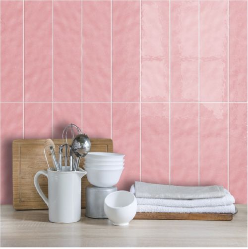 Guarda Colores Sólidos Mediterranean Rosa 8,5x30