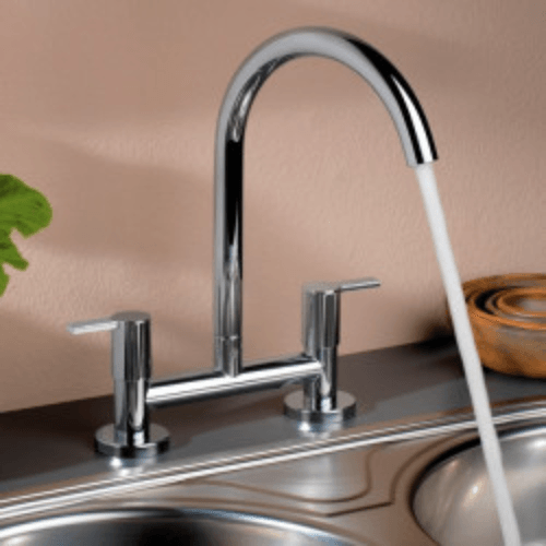 Grifería Alta FV Libby para Cocina de Mesada con Pico Móvil