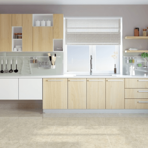 Cerámica Esmaltada Allpa Benfica Marfil 36x36