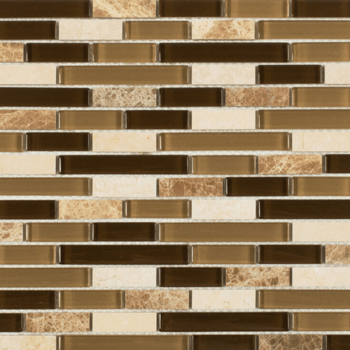 Revestimiento Misiones Malla Murano Strips 30x30 Q4006