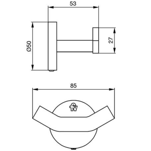 Percha Fv - Triades Cromo