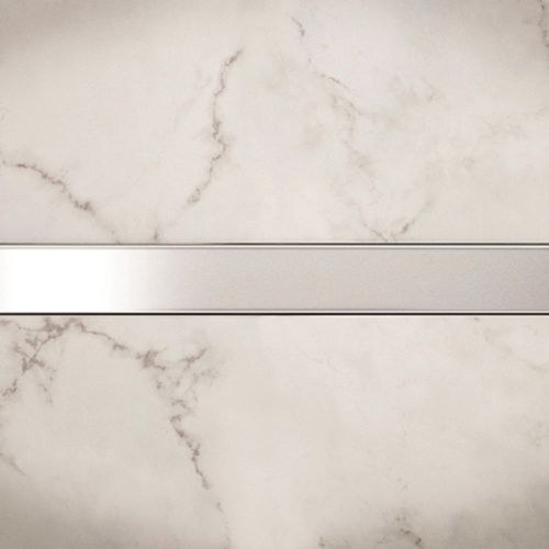 Listel Guarda Atrim Colosal Acero Inox Pared 50mm 430-05