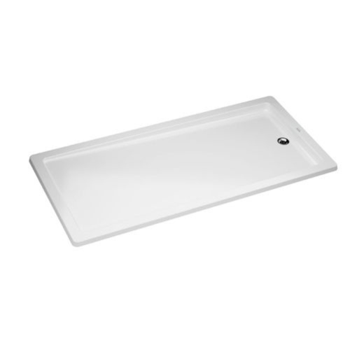 Receptáculo Rectangular Ferrum Niza Khios 120x75 Blanco RA12