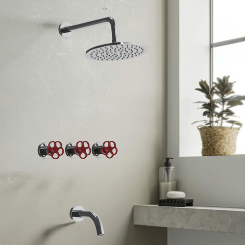 Grifería Vasser Blumé Rot para Ducha y Bañera con Transferencia