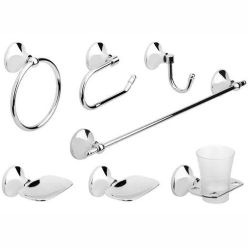 Set de Accesorios para Baño Estalgrif Tivoli 8 piezas Cromo