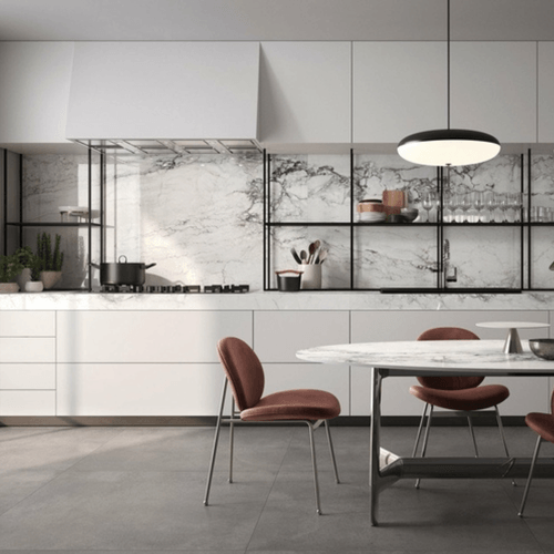 Porcelanato Cerro Negro Arabescato Pulido 58x117