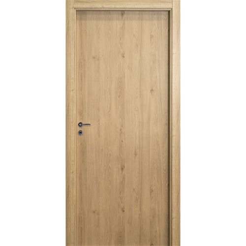 Puerta Placa Oblak Tekstura Roble Natural 80x200 Apertura Izquierda