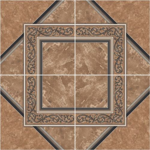 Cerámica Esmaltada Allpa Tripoli Marrón 36X36