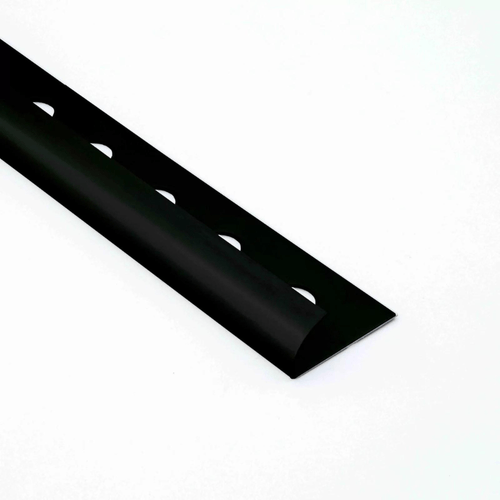 Guardacanto PVC Moldumet Negro 6mm E026