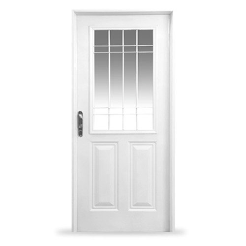 Puerta Barmetal Blanca 80x200 Derecha 710B