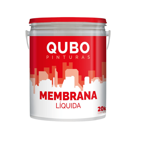 Membrana Impermeabilizante Liquida Qubo Blanca 20 Kg