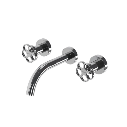 Grifería Vasser Blumé Chrome para Lavatorio de Pared