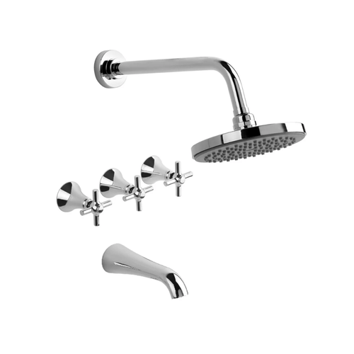 Grifería Estalgrif Eleven Cruz para Ducha y Bañera con Transferencia