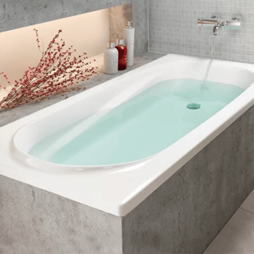 Bañera de Acrílico Bagnara 1.40 Blanca