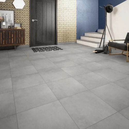 Piso Cerámica Scop Abeto Cemento 45.3x45.3 2da Calidad
