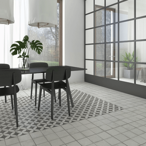 Cerámica San Lorenzo Flower Base 45.3X45.3 Fit
