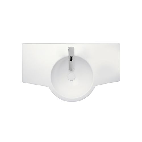 Lavatorio 1 Agujero 80cm Ferrum Marina LH81J Blanco