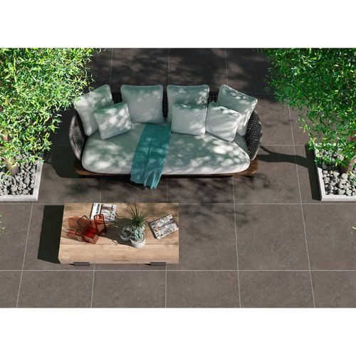 Porcelanato Lume Mediterráneo Gris 86x86