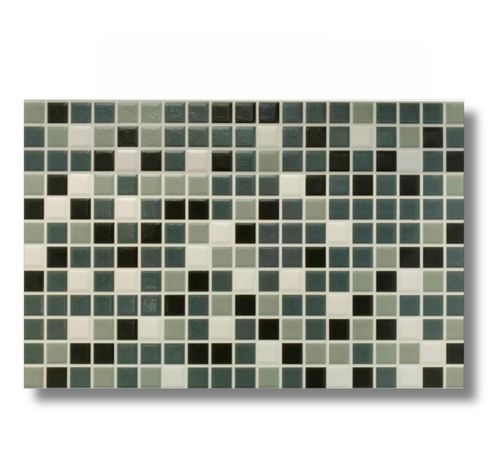 Revestimiento Verde Mix Venecita Cortines 30x45
