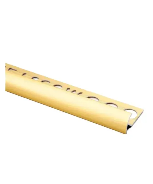 Guardacanto de Aluminio Anodizado Moldumet 15mm Oro Mate