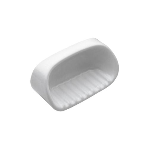 Jabonera Grande Ferrum Fix Blanca