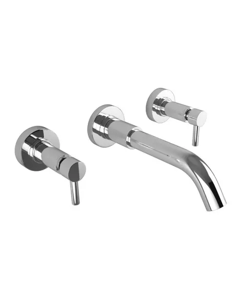 Grifería de Lavatorio Estalgrif Junior Lever de Pared Cromo