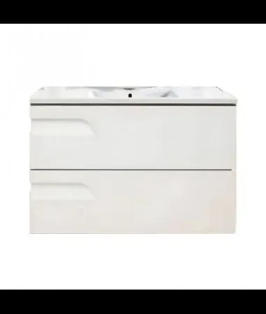 Combo Vanitory Schneider Rivo California 100 cm con Mesada de Losa